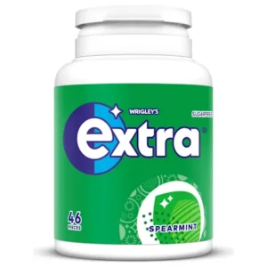 Extra Spearmint Sugarfree Chewing Gum Bottle