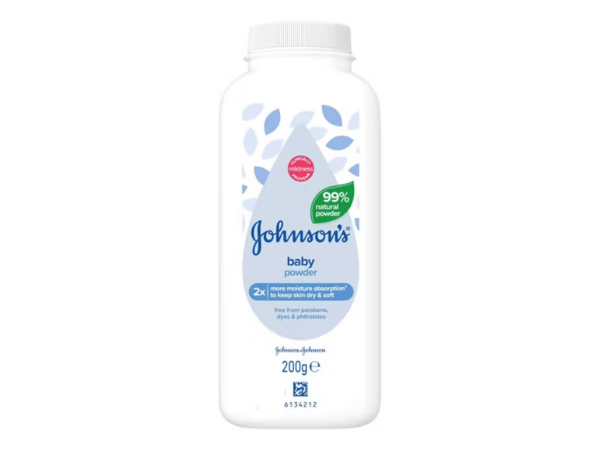 Johnson's Natural Baby Powder 200g