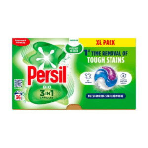 Persil Bio 3 in 1 Capsules Washing Detergent 36 Washes (759 g)