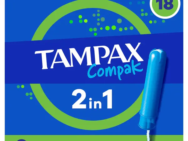 Tampax Compak Super Tampons With Applicator x18
